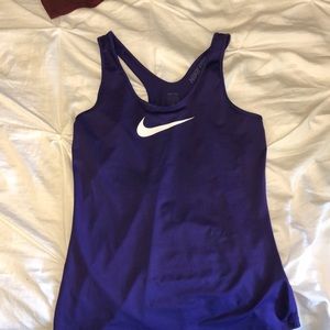 Purple Nike tank top